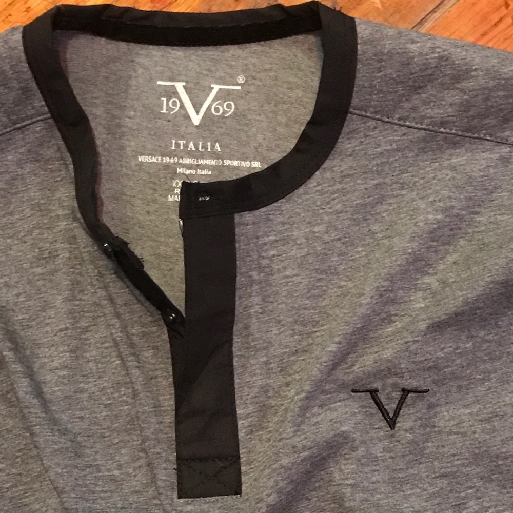 Versace 19•69 Long-sleeve Henley NWT